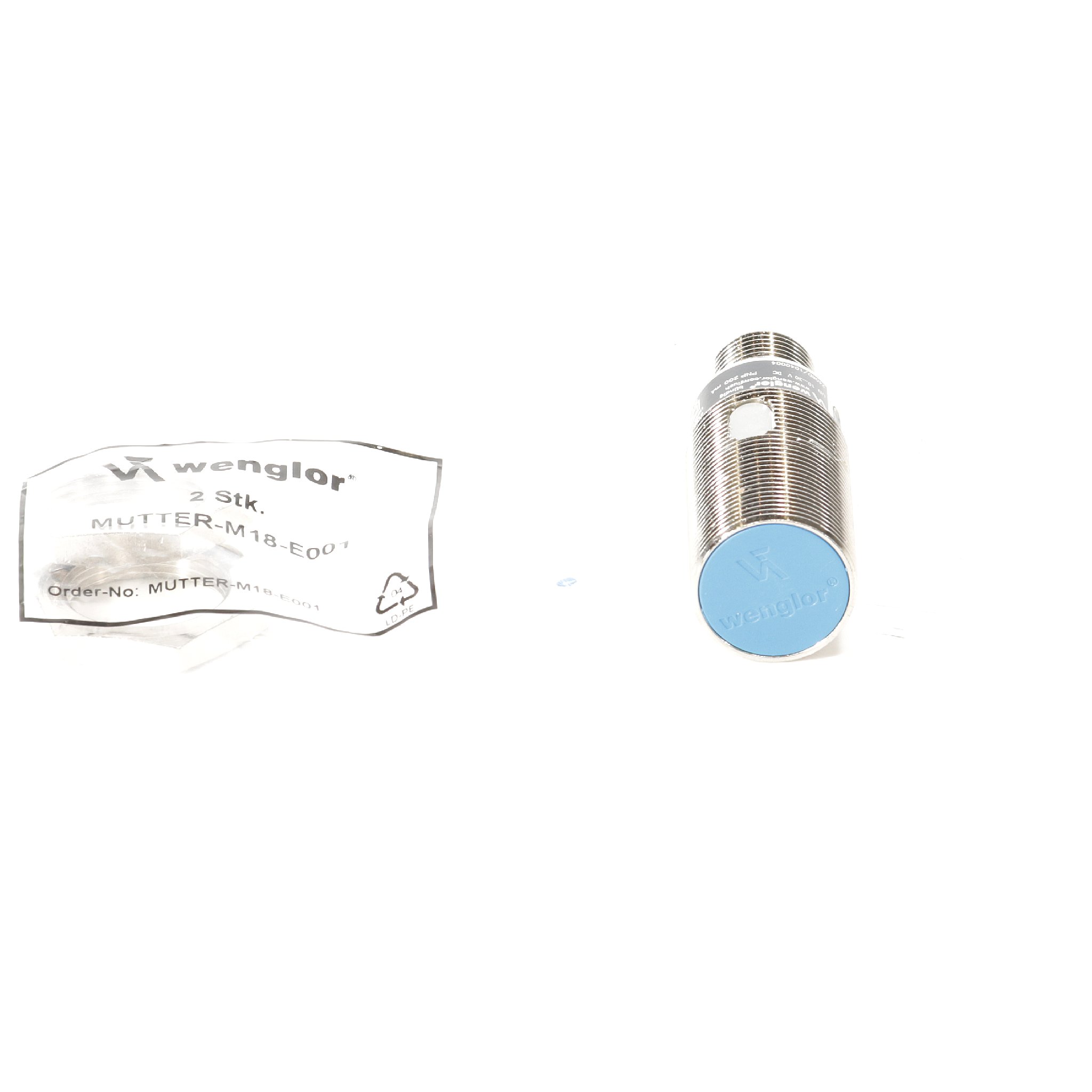 Induktiver Sensor mit Standardschaltabstand  Neu OVP